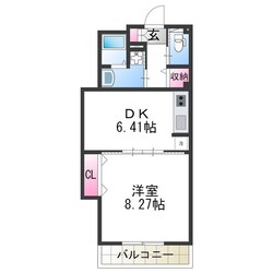 ハイツカトレヤの物件間取画像